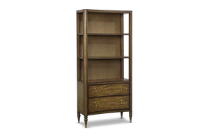 Traditional Wood <b>Sideboard</b> Cabinet with Brass Handles and Storage Drawers <b>for</b> Dining Room Furniture - Product Image 2