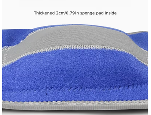 Manchon de compression réglable unisexe pour le coude, respirant, en mousse et polyester, avec fermeture auto-agrippante, protection de base pour le sport et le fitness - Product Image 3
