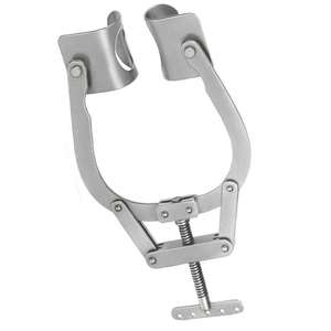 Écarteur thoracique cardiovasculaire Mercedes, paire de deux lames, A70mm, B75mm, manuel, en acier inoxydable, par Dentavex - Product Image 3