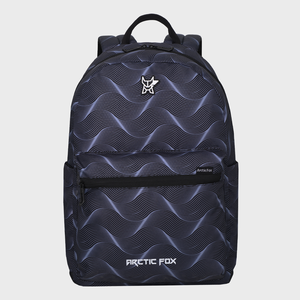 Arctic Fox Camo Wave Black <b>Laptop</b> <b>Backpack</b> <b>Bag</b> - Product Image 1