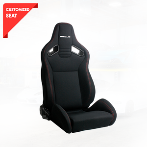 Custom Speedster Fabric Gaming Seat Ergonomic High Back Reclining Computer Racing <b>Chair</b> Heavy Duty <b>Swivel</b> Office Desk - Product Image 2