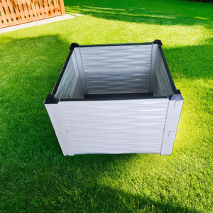 Cama de jardín elevada de plástico de alta calidad, fuerte, duradera, ligera, Ideal para el hogar, patio trasero, balcón y jardín, uso de plantación - Product Image 4