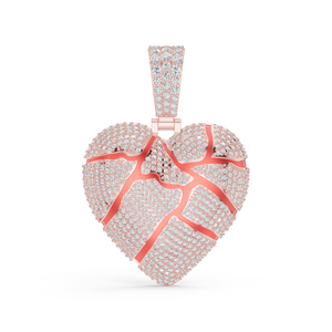 Colgante de Plata de Ley 925 Aurum Diam con Moissanita de Corte Brillante para Niños, Diseño de Muñeco de Nieve, Chapado Personalizable - Product Image 2