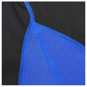 Custom High Performance Flatlock Seam Gym <b>Compression</b> <b>Shirts</b> Fitness <b>Mens</b> Long Sleeves Elastic Mesh 100% Polyester Quick Dry - Product Image 6