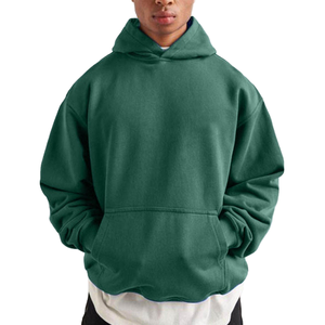 2026 <b>Men's</b> Ultra-Soft Classic Fleece Pullover Hoodie Durable Spacious Pockets Comfortable Casual Wear Winter ODM Embroidered - Product Image 1