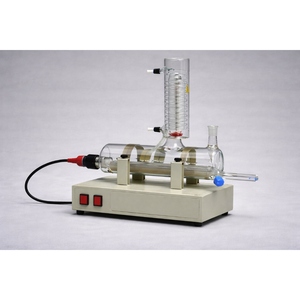 Appareil de distillation d'eau en verre borosilicate de laboratoire avec chauffage en quartz, distillateur d'eau haute pureté - Product Image 6