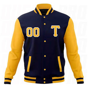 Veste universitaire personnalisée pour hommes, veste Letterman personnalisée, veste de baseball brodée, veste universitaire avec nom et numéro personnalisés - Product Image 5