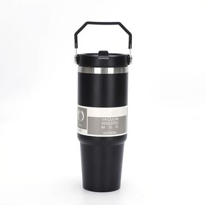 Gobelet isotherme portable en acier inoxydable 304 pour voiture, idéal pour les boissons glacées en extérieur - Product Image 1