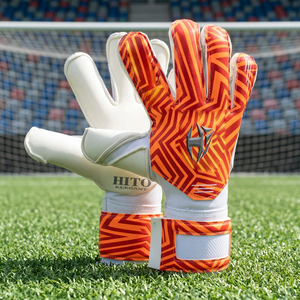 Fournisseur direct d'usine, gants de gardien de but personnalisés avec logo, confortables, doux, les plus vendus, design personnalisé, gants de gardien de but de football - Product Image 3