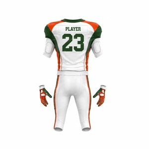 Uniforme de Fútbol Americano Personalizado OEM, Conjunto de Camiseta y Pantalones de Fútbol Sublimados, Fabricante de Ropa Deportiva al por Mayor - Product Image 4