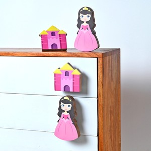 Handmade Modern Wooden Castle Drawer <b>Knobs</b> & Cabinet Handles <b>for</b> Kids Multicolor Exterior & Warehouse Use Kitchen <b>Dresser</b> Pulls - Product Image 5