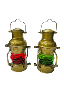 Lanterne Nautique Marine Vintage en Laiton, Lampe à Huile Maritime, Style Antique, Lumière Décorative Marine, Décoration de Maison Côtière - Product Image 4