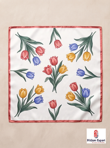 Custom Logo Satin Printed <b>Scarf</b> OEM ODM Private Label Fashion Manufacturer Nigeria Ghana Kenya Congo Senegal Tanzania Service - Product Image 6