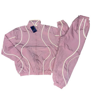 Chándal Deportivo Informal para Hombre Jaffico International, Color Rosa, con Capucha, Manga Larga, Color Sólido, Ligero, Transpirable, para Invierno, 100% - Product Image 5