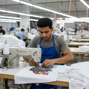 Camiseta de Hombre 2026 de Marca Privada, Estilo Urbano, Algodón, Impresión DTG, Cuello Redondo, Manga Regular - Product Image 6