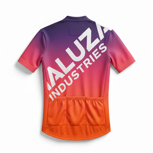 Maillot de Ciclismo Aerodinámico con Mangas Cortadas a Láser, Camiseta de Ciclismo de Grado Profesional, Ligera y Transpirable - Product Image 4