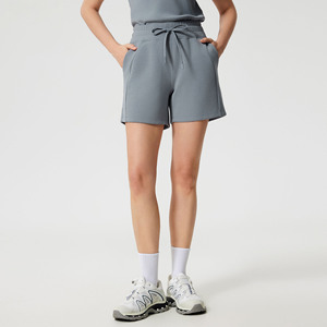 Shorts de sport décontractés pour femmes, taille élastique, cordon de serrage, poches latérales, coupe ample, séchage rapide, collection Printemps 2026 - Product Image 4