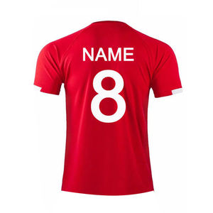 Uniforme de Fútbol Retro Personalizado Unisex para Clubes y Equipos, Servicio OEM, 100% Poliéster, Camiseta de Entrenamiento de Fútbol de Secado Rápido - Product Image 3