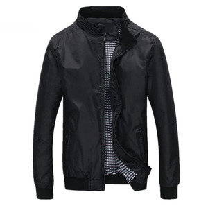Blouson Bomber Homme Col Rond Léger en Polyester Imperméable Coupe-Vent Camouflage Rembourré Formel Zippé – Vente en Gros - Product Image 1