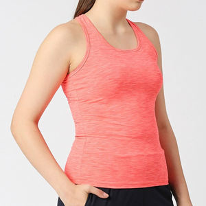 Débardeur tricoté sans manches pour femme, col rond, respirant, séchage rapide, écologique, coupe décontractée et sportive, longueur normale, couleur unie - Product Image 3