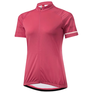 Maillots de cyclisme personnalisables en gros, couleur personnalisée, impression par transfert thermique, 100% polyester, séchage rapide, respirant, OEM - Product Image 2