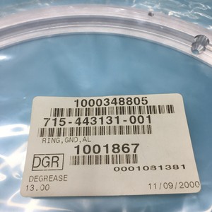 แหวนกราวด์อลูมิเนียม LAM 715-443131-001, 141338 - อุปกรณ์และอะไหล่เซมิคอนดักเตอร์ระดับโลกที่เชื่อถือได้ - Product Image 4