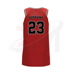 Camiseta de Baloncesto Personalizada ZM para Hombre, Sin Mangas, a Rayas, Sublimada, Transpirable, 100% Poliéster, Ajuste Holgado y Cómodo, Ropa Deportiva para Adultos - Product Image 2