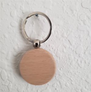 Wood Keychain Promotion Gifts <b>Square</b> Wooden Material Wood <b>Key</b> Chain Modern Design - Product Image 1