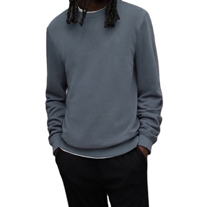 Pull personnalisé vierge de poids lourd promotionnel de haute qualité 100% sweat-shirt en molleton de coton sweat-shirt court pour hommes - Product Image 1