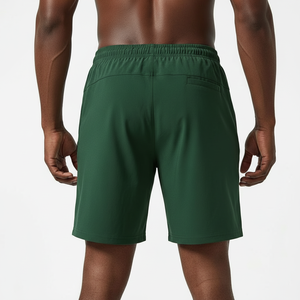 Men Gym Shorts with Zipper Pockets Quick Dry 4 Way Stretch Breathable Workout Running Shorts - Product Image 2