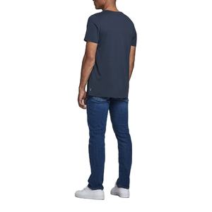 Camiseta de manga corta para hombre Ropa de verano de lavado vintage popular con patrón sólido Hecho de poliéster/algodón orgánico certificado - Product Image 2