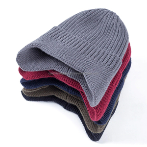 Ear Protection <b>Winter</b> Beanie <b>Hat</b> for <b>Women</b>-100% Polyester Adjustable Daily & Beach Use Warm Earflap Design - Product Image 4