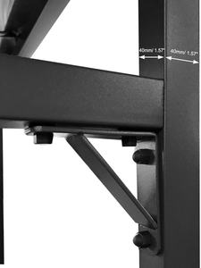 Aluminium Classic Roof Frame <b>Firewood</b> <b>Rack</b> Outdoor Camping Size 70X185X185cm Garden Sets Fireplace Wood Storage Weather - Product Image 3