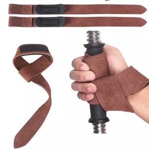 Correas de Levantamiento de Pesas de Cuero Vacuno con Logotipo Personalizado GAF, Correas de Alta Resistencia Unisex para Gimnasio, Levantamiento de Pesas, Equipo de Seguridad para Fitness - Product Image 4