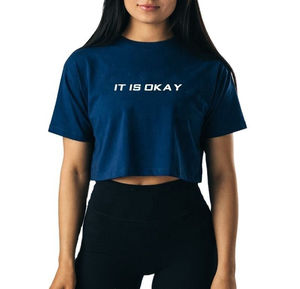 Camisetas Cortas de Moda Casual 2026 para Mujer, Camisetas Cortas de Algodón 100% para Gimnasio - Product Image 1