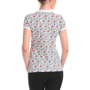 Camiseta Polo Urbana para Mujer ZABEX SPORTS, Manga Corta, Ropa de Moda, Transpirable, con Cuello a Rayas - Product Image 2