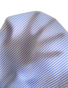 Combinaison à jambes larges pour filles, bleue à rayures, avec manches à volants et nœud au dos - Product Image 6