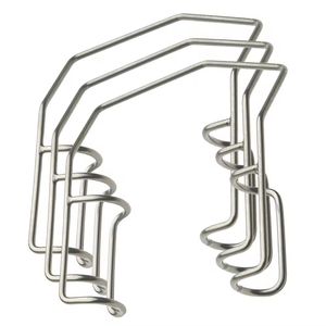 Support mural en acier inoxydable pour bouteilles, aérosols et outils par QASIDEN INSTRUMENTS - Product Image 2