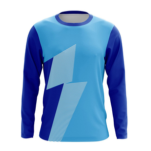 Maillots de football personnalisés en polyester extensible respirant à impression numérique pour hommes, vêtements de gardien de but pour équipe - Product Image 1