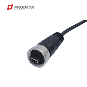 Cable USB-C Metálico Impermeable con Clasificación IP68/IP67 para Uso Industrial, Médico y en Exteriores - Product Image 5