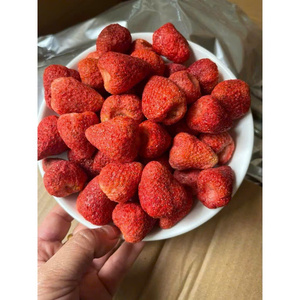 Fresas Liofilizadas Enteras, Snack Saludable para Niños, Lonchera, Fruta Crujiente Pura, Envasado al Vacío, Venta Directa de Fábrica - Product Image 2