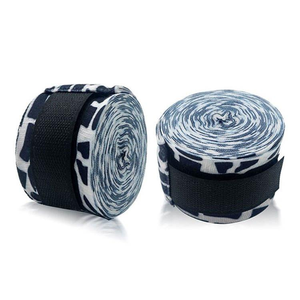 Bandages de boxe professionnels 180 pouces en matériau respirant et extensible, pour la gym et le fitness, unisexe, impression personnalisée - Product Image 4
