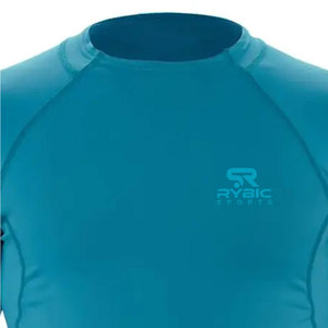 Rashguard personnalisé imprimé par sublimation de qualité supérieure, en matière athlétique respirante, fabrication sur mesure, faible MOQ - Product Image 4