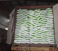 Riz blanc Calrose à grains moyens, 5% de brisures, texture ferme, 100% pur, durée de conservation de 2 ans, séché par procédé AD, Vietnam, Riz du Mékong du Sud, Dernière récolte