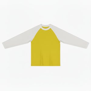 เสื้อยืดแขนยาวผู้หญิงผ้าฝ้าย 100% แขนแบบแร็กแลน พิมพ์โลโก้ได้ตามต้องการ เสื้อยืดเบสบอลแขนยาว สีพื้น ไซส์ใหญ่ - Product Image 6