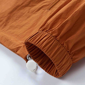 Veste coupe-vent unisexe en nylon 2025 personnalisable, légère, respirante, grandes tailles, fermeture éclair, imperméable, poignets élastiques, colorée - Product Image 4