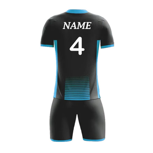 ชุดฟุตบอลเด็กชายแบบใหม่ พิมพ์ลายทั้งตัว ระบายอากาศ แห้งเร็ว ชุดฝึกซ้อม ชุดแข่งขัน - Product Image 1