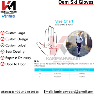 <b>Ski</b> <b>Gloves</b> Heavy Duty Snow <b>Gloves</b> Thermal Insulated Waterproof <b>Gloves</b> for Skiing OEM Bulk - Product Image 5