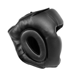 อุปกรณ์ป้องกันศีรษะสำหรับมวย MMA คิกบ็อกซิ่ง หนังแท้ สำหรับฝึกซ้อมและแข่งขัน ป้องกันใบหน้า อุปกรณ์ศิลปะการต่อสู้ - Product Image 2