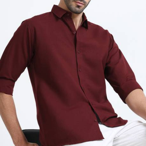 Camisa Casual para Hombre, Manga Larga, Elástica, Formal, Venta al Por Mayor OEM - Product Image 2